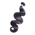 10-30 Inch 12A Premium Raw Indian Hair Body Wavy #1B Natural Black｜One Bundle - Image 4