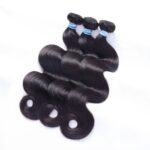10-30 Inch 12A Premium Raw Indian Hair Body Wavy #1B Natural Black｜One Bundle - Image 6
